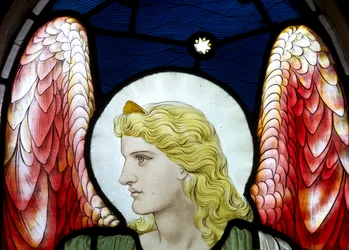 Archanděl Uriel, detail, 1882