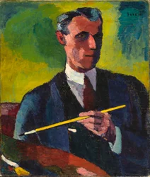 Autoportrét, 1910-1913.