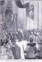 Korunovace rakouského císaře uherským králem 1868 n. l.