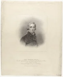 Portrét van Johna Hoppnera John Hoppner, Esq. R.A. (název na objektu) Britse portretten (název série) British Gallery of Contemporary Portraits (název série)
