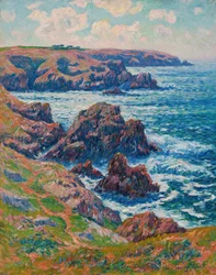 Země Cléden, Point de Raz, Finistère, 1911.
