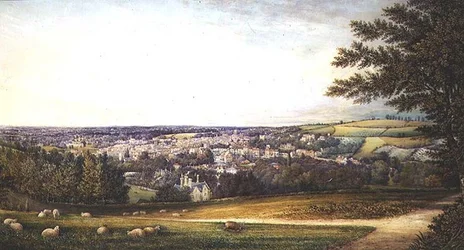 Guildford z jihozápadu