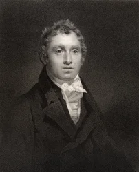 Sir David Brewster, vyrytý W. Hollem, z 