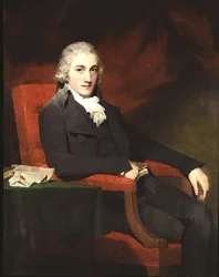 Thomas King Esq. (asi 1772-1802), z Drums and Millbank, Renfrewshire, 18 let (olej na plátně)