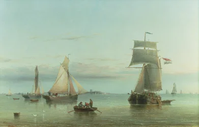 Bezvětří na řece Humber, 1864