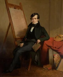 Portrét umělce Autoportrét, 1826-1828.