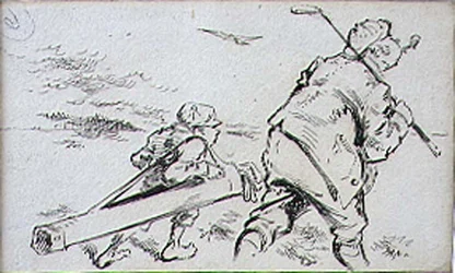 The Bumbling Golfer, ilustrace z časopisu 