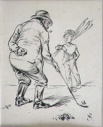 The Last Putt, ilustrace z časopisu 