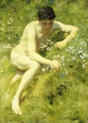 Na louce, 1906