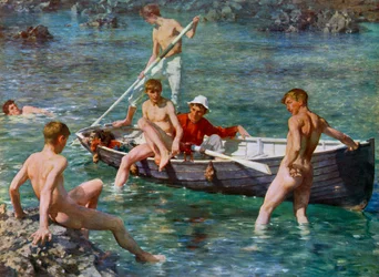 Rubín, zlato a malachit, 1902, 1912.