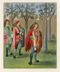 Minstrelové, kolem roku 1480