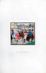 Canterburská pouť, konec 15. století, 1843.