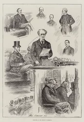 Náčrtky v Dolní sněmovně