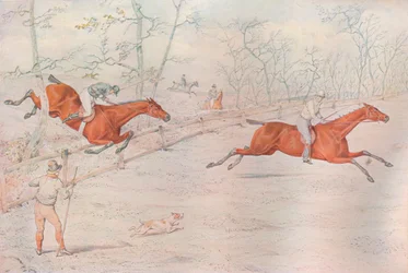 Steeplechase: Krytí silného volského plotu. Dolů za sto!, 1927