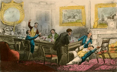 Zvedni mě! Přivaž mě na židli! Naplňte mou sklenici!, 1838