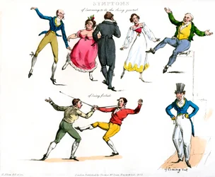 Symptomy pobavení, 1822.