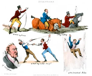 Symptomy pobavení, 1822.