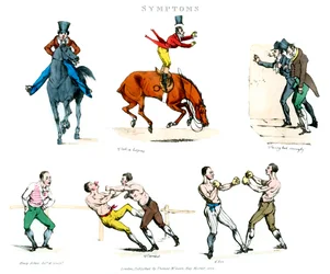 Symptomy pobavení, 1822.