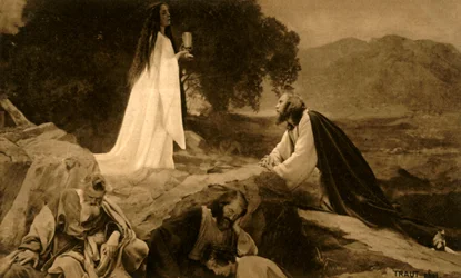 Ježíš na Olivové hoře, 1922.