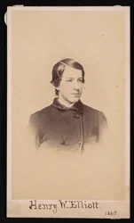 Portrét Henryho Wooda Elliotta 1846-1930, 1865
