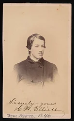 Portrét Henry Wood Elliott 1846-1930, 1865.