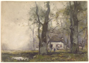 Lodge in the Woods, 1891 (wc na papíře)
