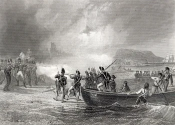 Pokus francouzské flotily přistát v Bantry Bay, Cork v roce 1796