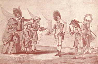 Návštěva tábora, c1800-1810, 1909