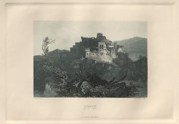 Malebné a romantické Porýní: Dhaun on the Nahe, 1928.