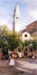 Na náměstí Piazza