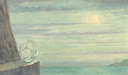 C"est extraordinaire combien la lune ne fait de l"effet, c.1910
