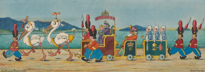 Princova promenáda, kolem roku 1910