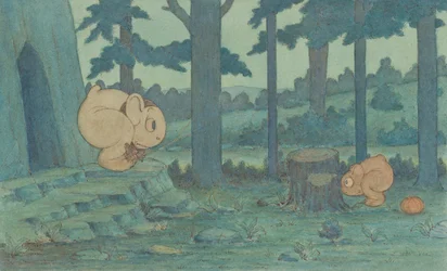 Wiggle Mnoho dítěte se schovává před mámou, kolem roku 1910