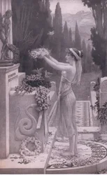 Její první oběť, z Bibbys Annual, 1916-1917