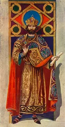 Byzantský císař osmého a devátého století, n. l., 1924.