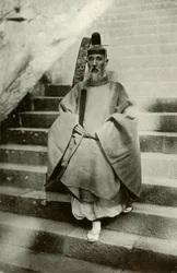 Šintoistický kněz, 1910.