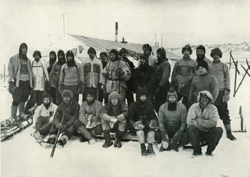 Hlavní párty na Cape Evans After The Winter, 1911, 1913