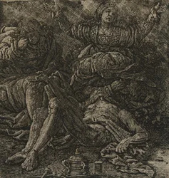 Oplakávání, kolem roku 1607