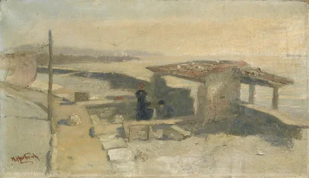 Skica pro lombardské bělidlo, 1892.