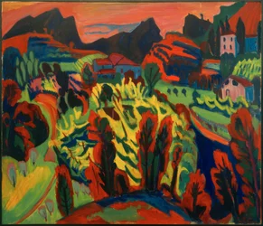 Horská krajina Ticino