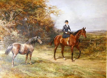 Lady Denmanová (1884-1954) (olej na plátně)