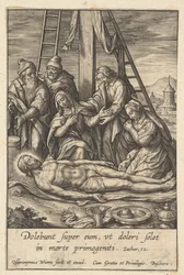 Oplakávání, před rokem 1619.