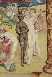 Zahrada pozemských rozkoší. ca. 1560 (tapisérie)