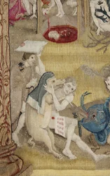 Zahrada pozemských rozkoší. ca. 1560 (tapisérie)