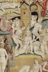 Zahrada pozemských rozkoší. ca. 1560 (tapisérie)