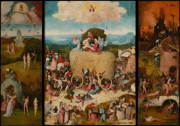 Triptych Haywain, asi 1516