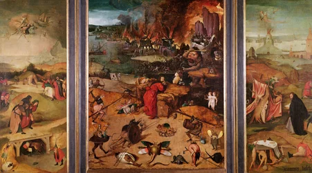 Triptych pokušení svatého Antonína