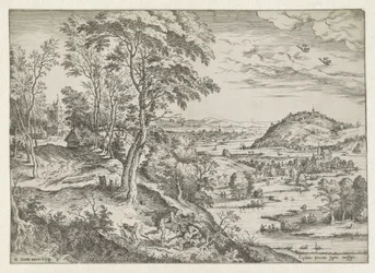 Cephalus a Procris Krajiny s biblickými a mytologickými scénami (název série)