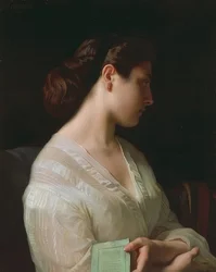Portrét dívky (Studie mladé dívky, zvané mladá Řekyně), 1863