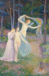 Ženy mezi stromy, 1897